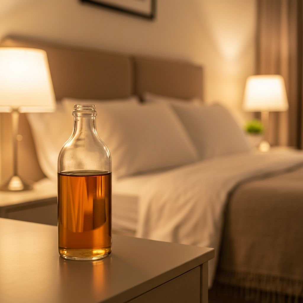 Evening sleep support complex in relaxing environment